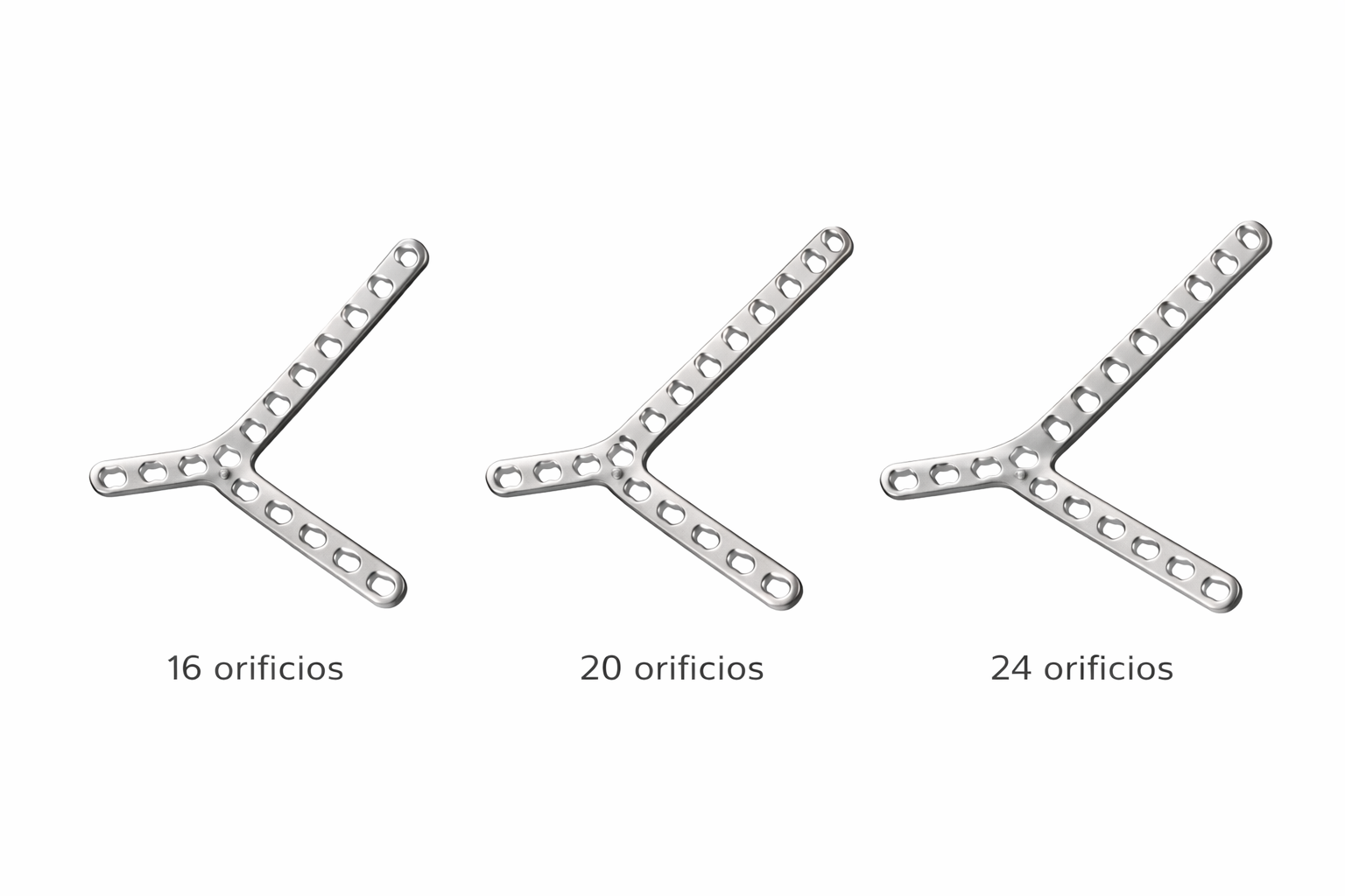 RECONSTRUCCION ANGULADA SIN PUENTE DE 16 - 20 Y 24 ORIFICIOS DERECHA