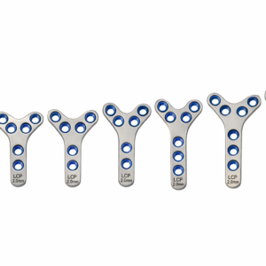 LCP EN "Y" 2.0 MM DE 2 - 3 - 4 - 5 - 6 Y 7 ORIFICIOS